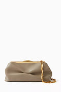 Diamond Frame Clutch Bag in Nappa