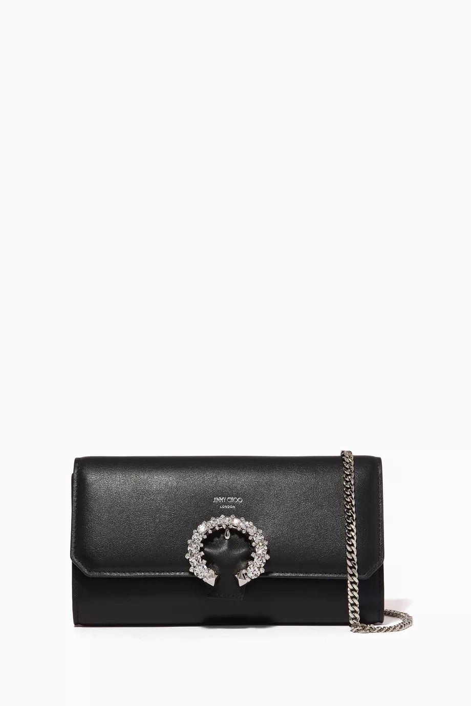 Chain Wallet in Smooth Calfskin