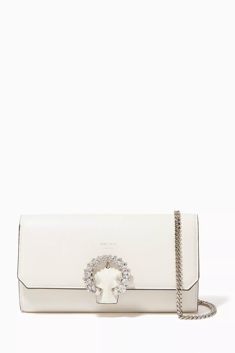 Chain Wallet in Smooth Calfskin