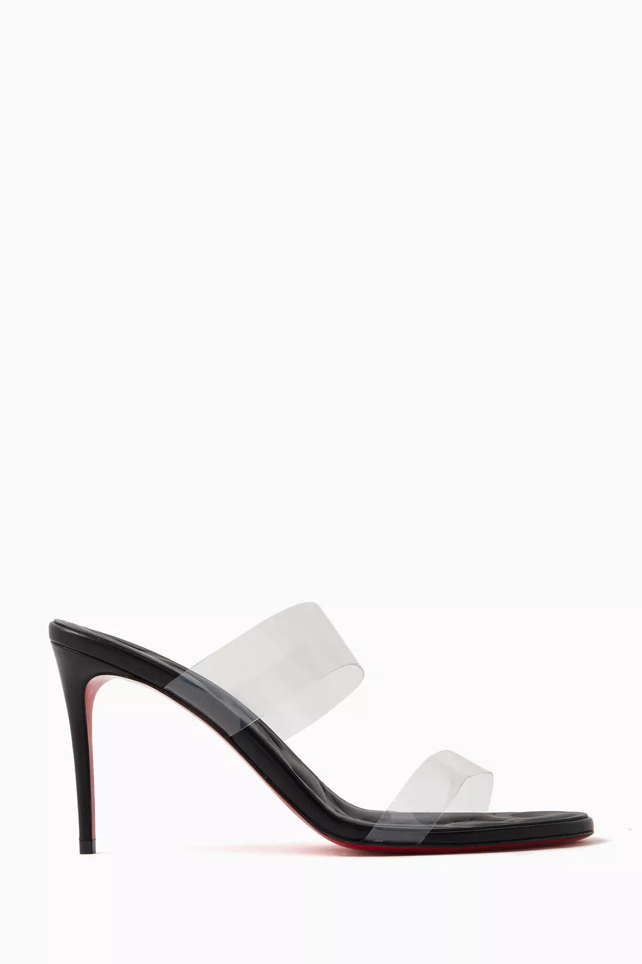 Just Loubi 85 Pumps in Leather & PVC