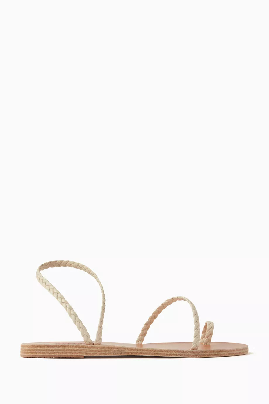 Eleftheria Braided Sandals in Nappa Leather