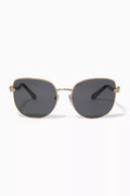 Cat-eye Sunglasses in Metal