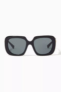 Double Medusa Squared Sunglasses in Acetate