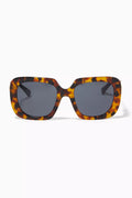 Double Medusa Squared Sunglasses in Acetate