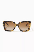 Havana Square Sunglasses in Acetate