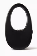 Mini Swipe Bag in Smooth Leather
