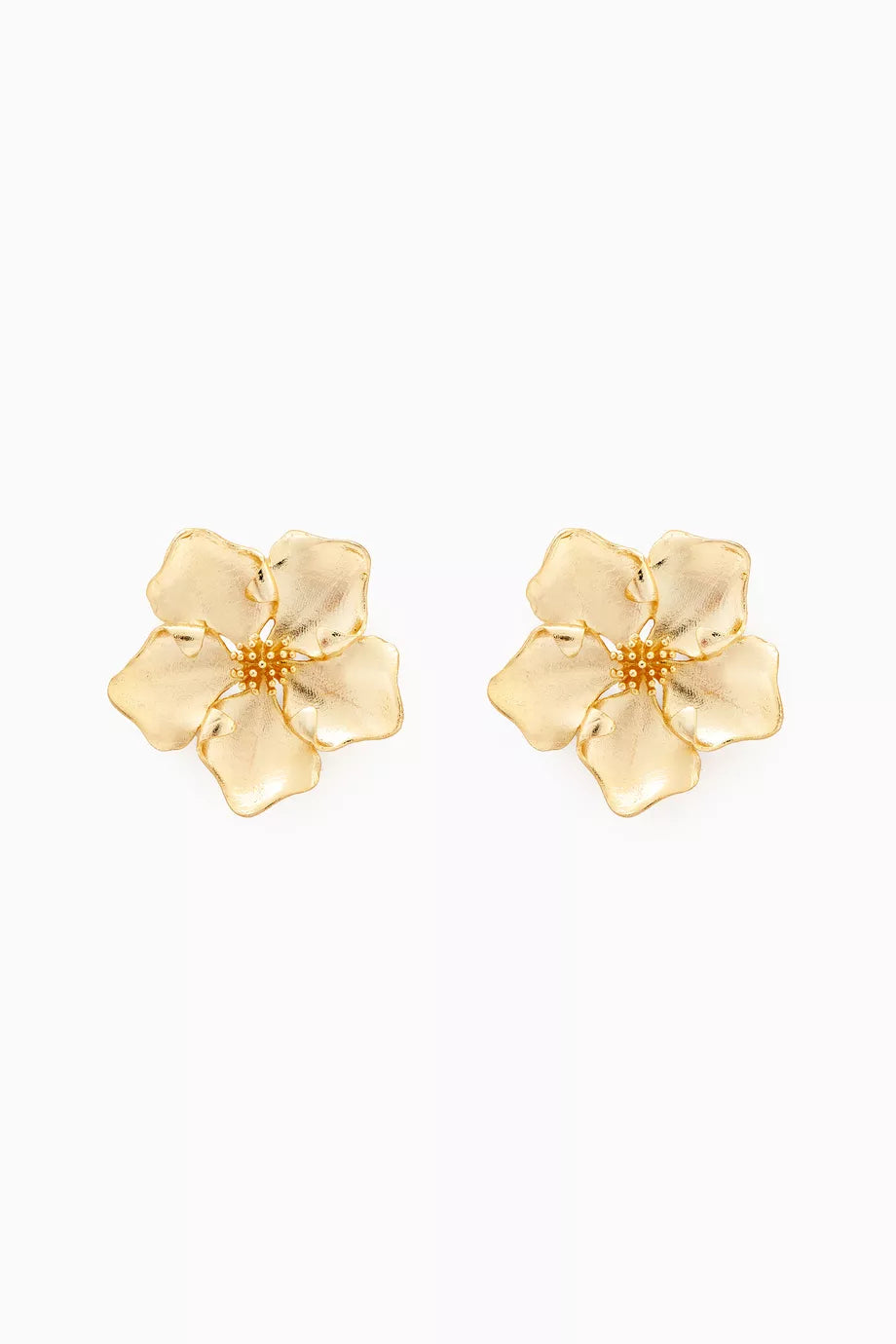 Iys Earrings in 18kt Gold-plated Brass