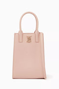 Micro Frances Tote Bag in Grained-leather