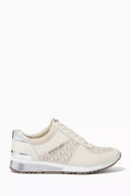 Allie Logo Sneakers in Nappa Leather