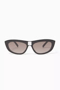 Cat-eye Sunglasses in Acetate