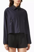 Batavia Zip-front Jacket in Wool