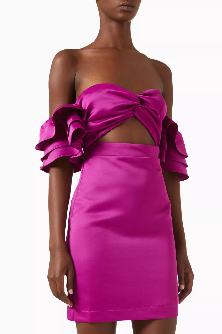 Fiyin Ruffle Mini Dress