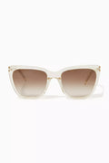 Cat-eye Sunglasses in Acetate