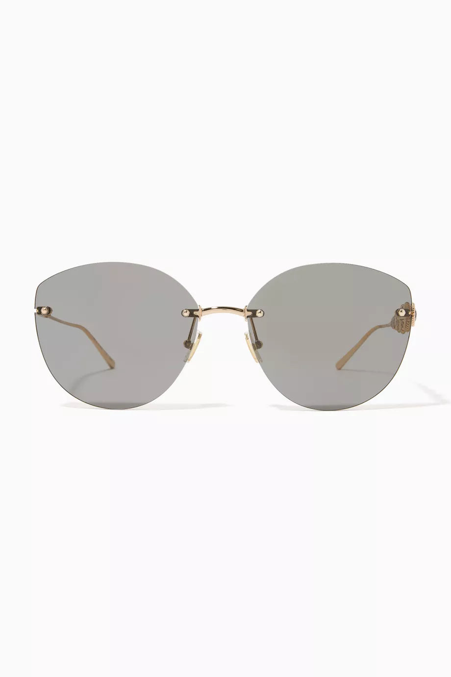 Cat-eye Sunglasses in Metal