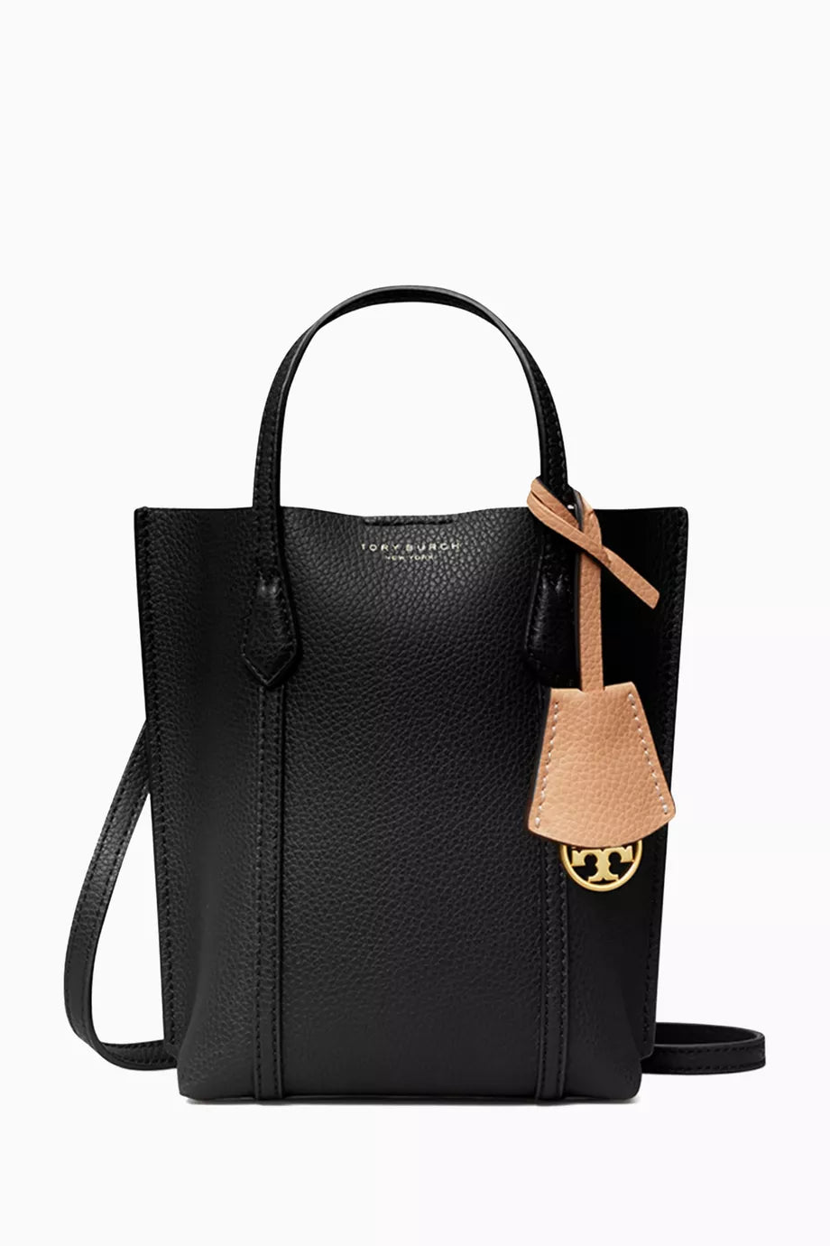Mini Perry Tote in Pebbled Leather