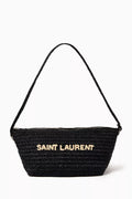 Le Rafia Crossbody Bag in Raffia