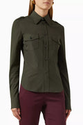 Army Shirt in Cotton Poplin