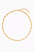 Figaro Chain Necklace in Metal
