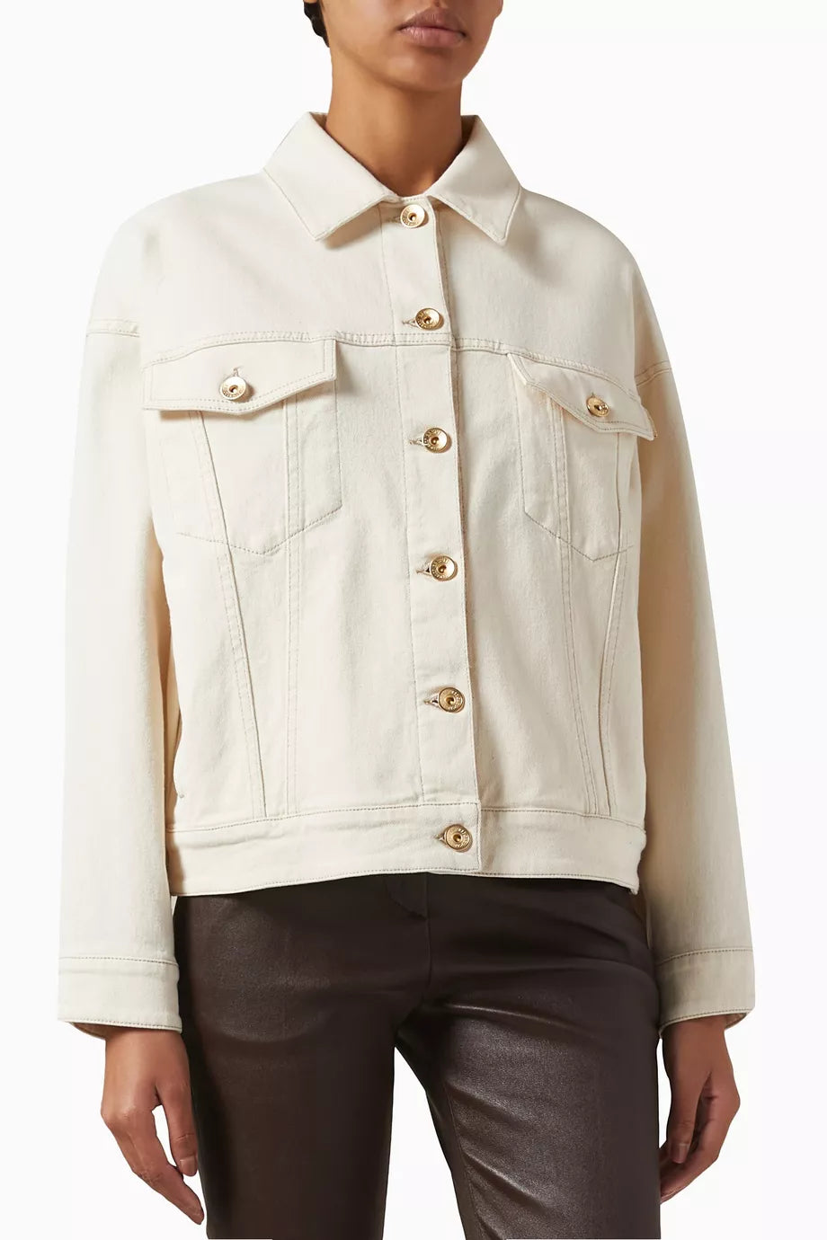 Double Pocket Jacket in Denim