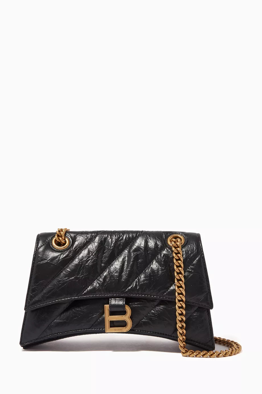 Crush Small Chain Bag in Quilted Leather