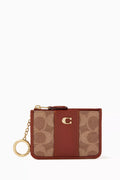 Mini Skinny ID Case in Signature Canvas