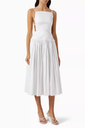 Leo Midi Dress in Cotton