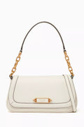 Gramercy Small Flap Shoulder Bag in Leather