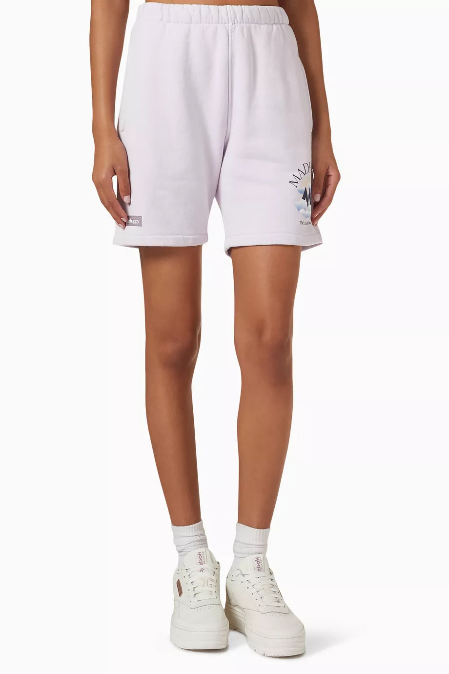 Outdoors Printed Shorts in Cotton-fleece