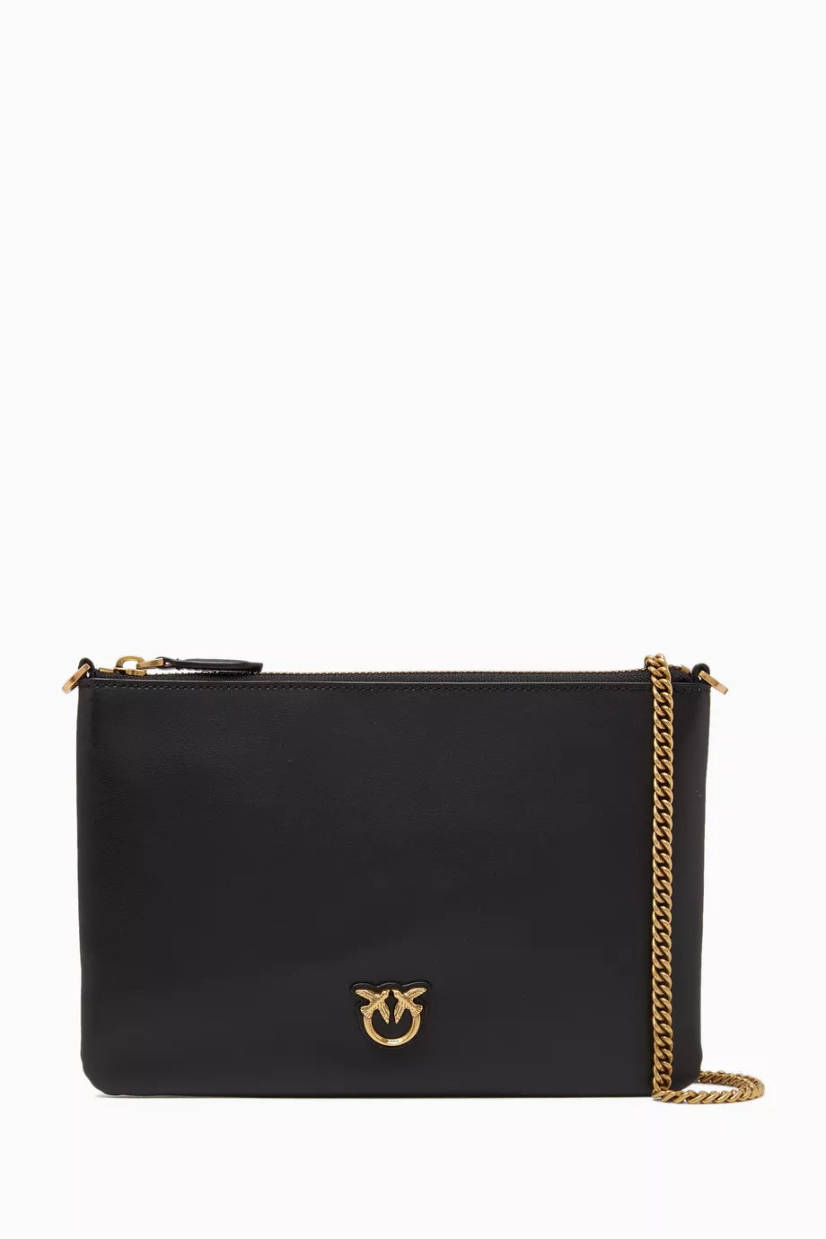 Flat Love Bag in Leather