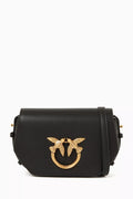 Love Click Hexagon Bag in Leather