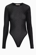 Elyse Bodysuit in Mesh