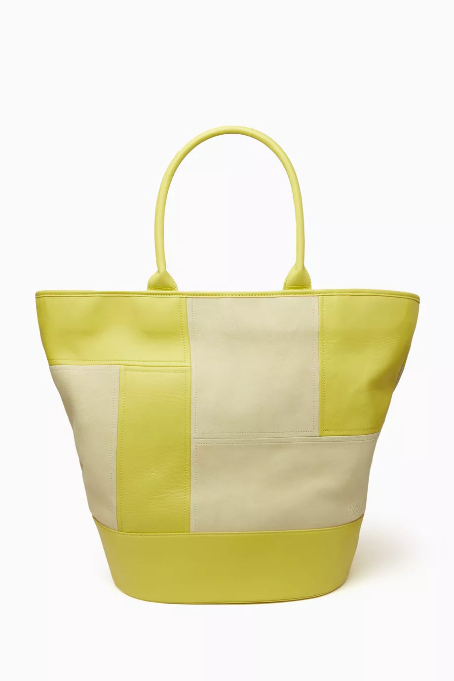 Haven Patchwork Tote Bag in Leather