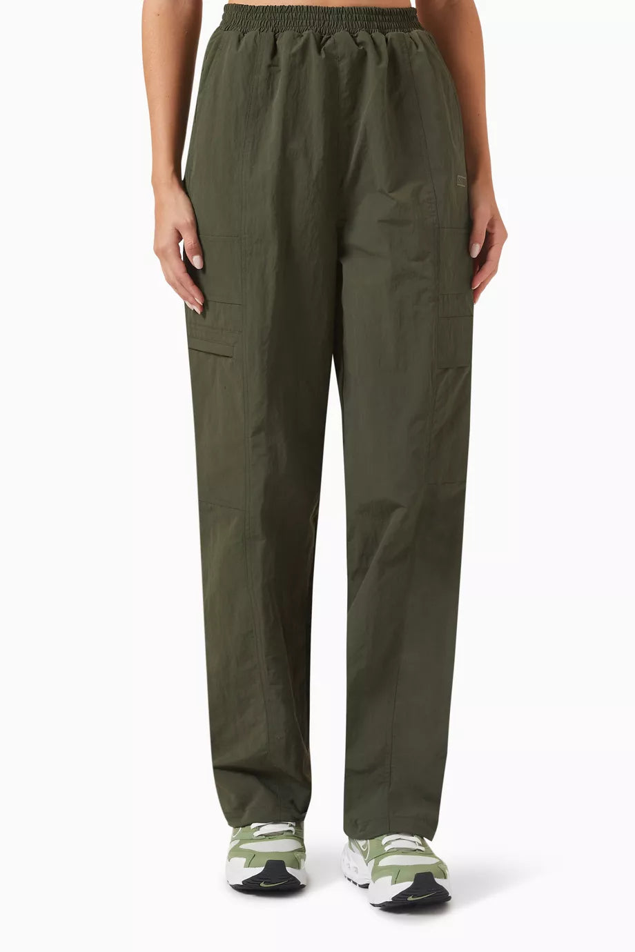 Amira Pants in Wrinkled-nylon