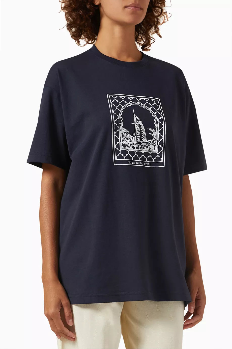 Dubai Window Logo T-shirt in Cotton