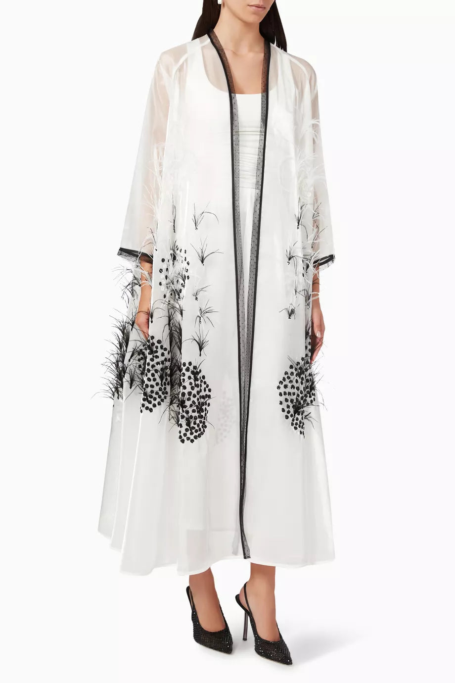 Feather Abaya