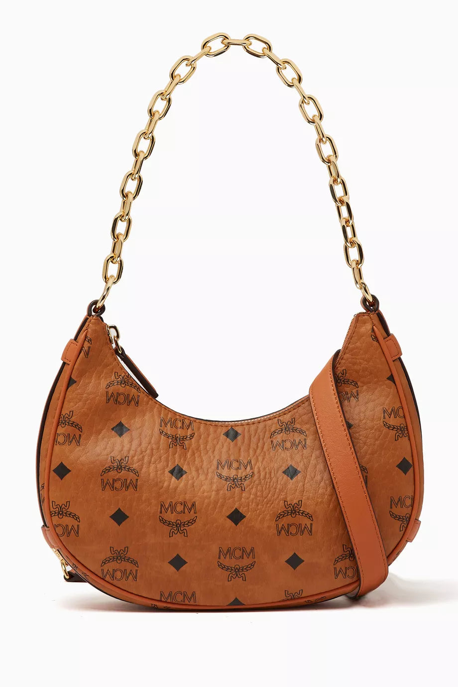 Aren Small Crescent Hobo in Visetos