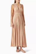 Chal-Tuni Maxi Dress in Cotton-gauze