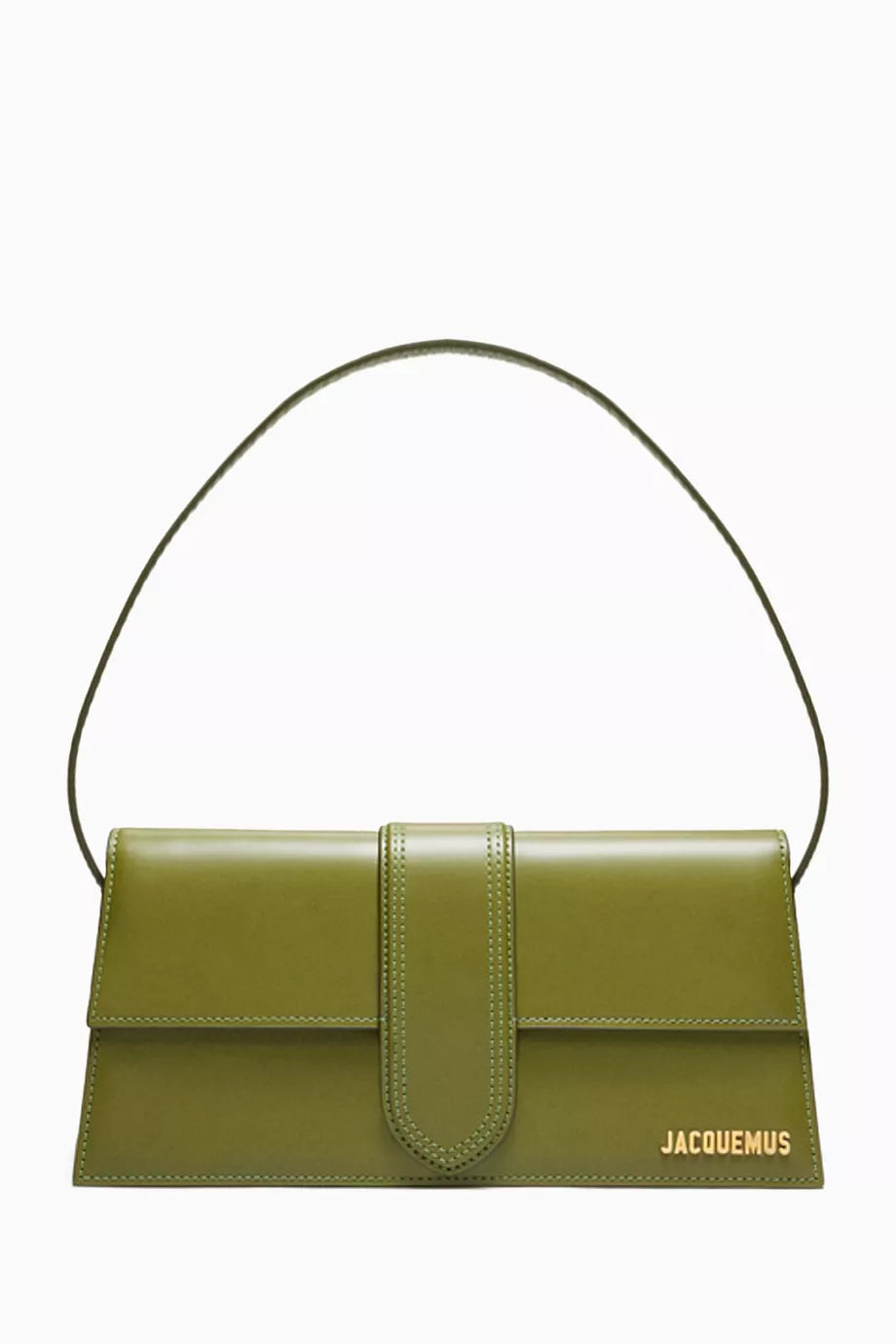 Le Bambino Long Shoulder Bag in Cowskin Leather