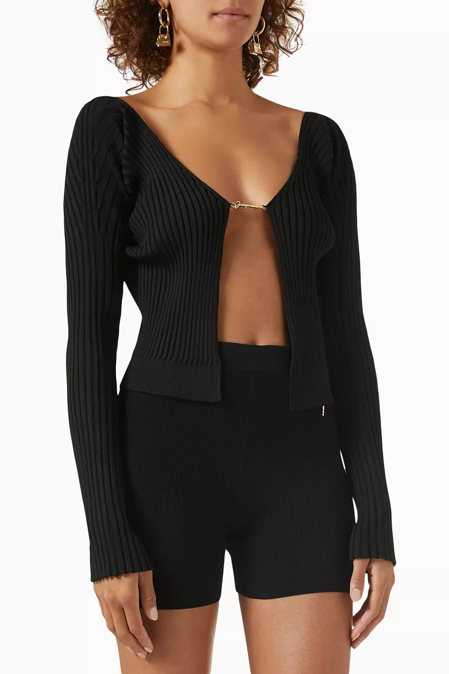 La Maille Pralù Top in Rib-knit