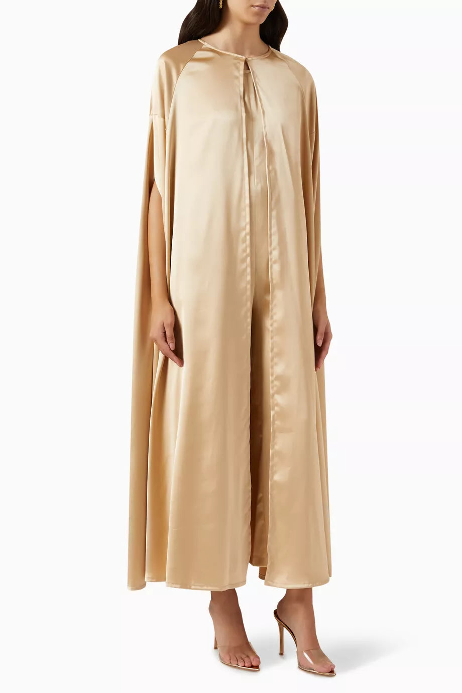 Long Cape Jumpsuit