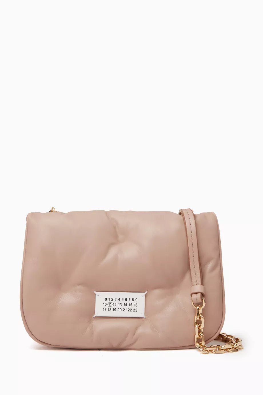 Mini Glam Slam Flap Shoulder Bag in Nappa