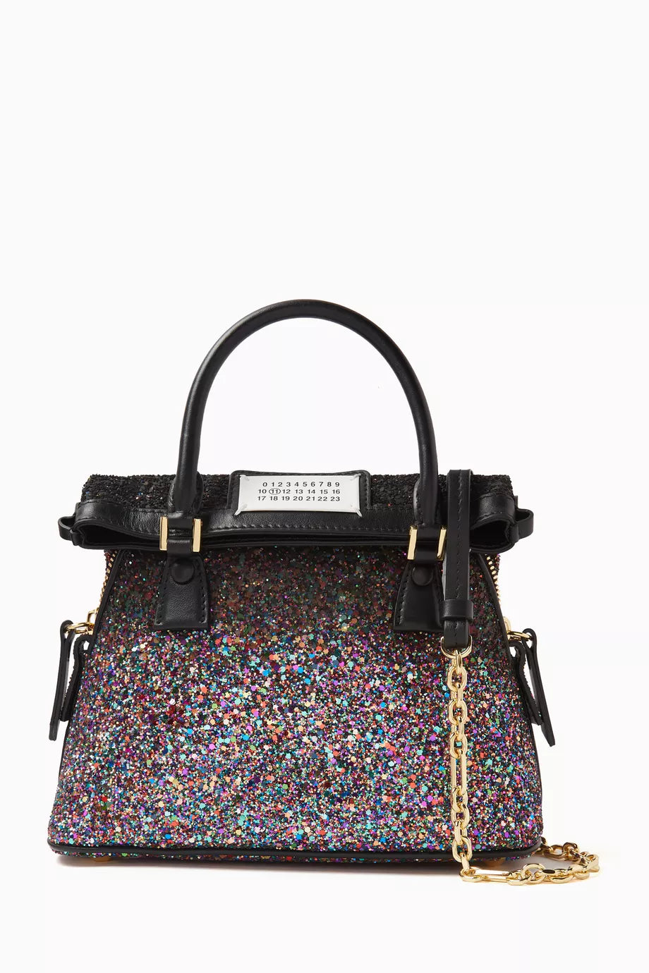 Micro 5AC Classique Bag in Glitter