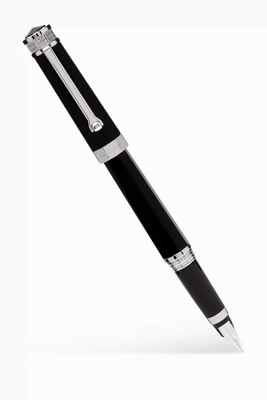 NeroUno Linea Crystal Fountain Pen in Resin