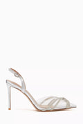 Angelica 85 Slingback Pumps in Plexi
