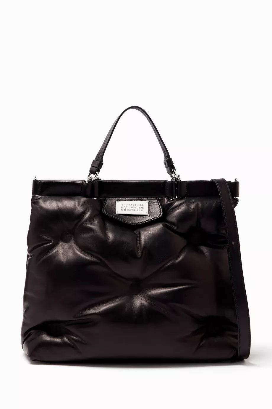 Medium Glam Slam Tote Bag in Leather