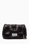 Glam Slam Flap Shoulder Bag in Quilted Nappa