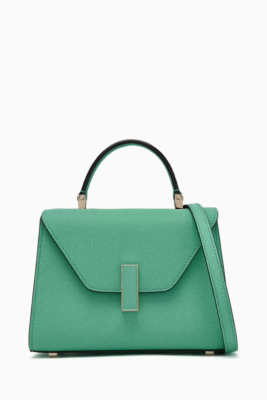 Micro Iside Top Handle Bag in Calfskin Leather