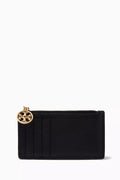 Miller Top-zip Card Case in Leather