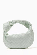 Mini Jodie Top Handle Bag in Intrecciato Leather