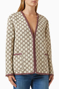 Jacket in GG Cotton Tweed